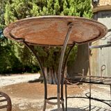 Salon de jardin en fer forgé