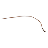 2 x miroirs triangulaires en bois de chêne / bords coupés à facettes