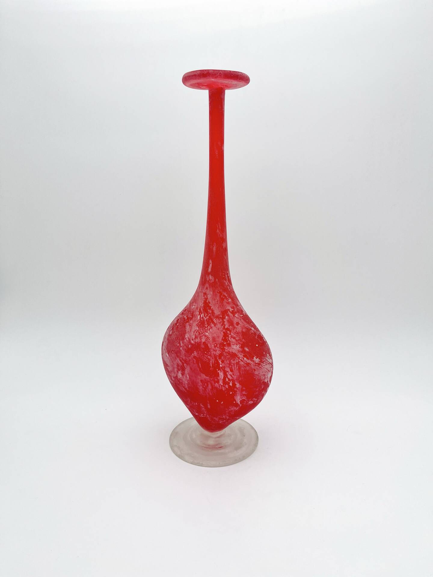 Monumental Vase 44cm - Signed Sandro Frattin - Scavo