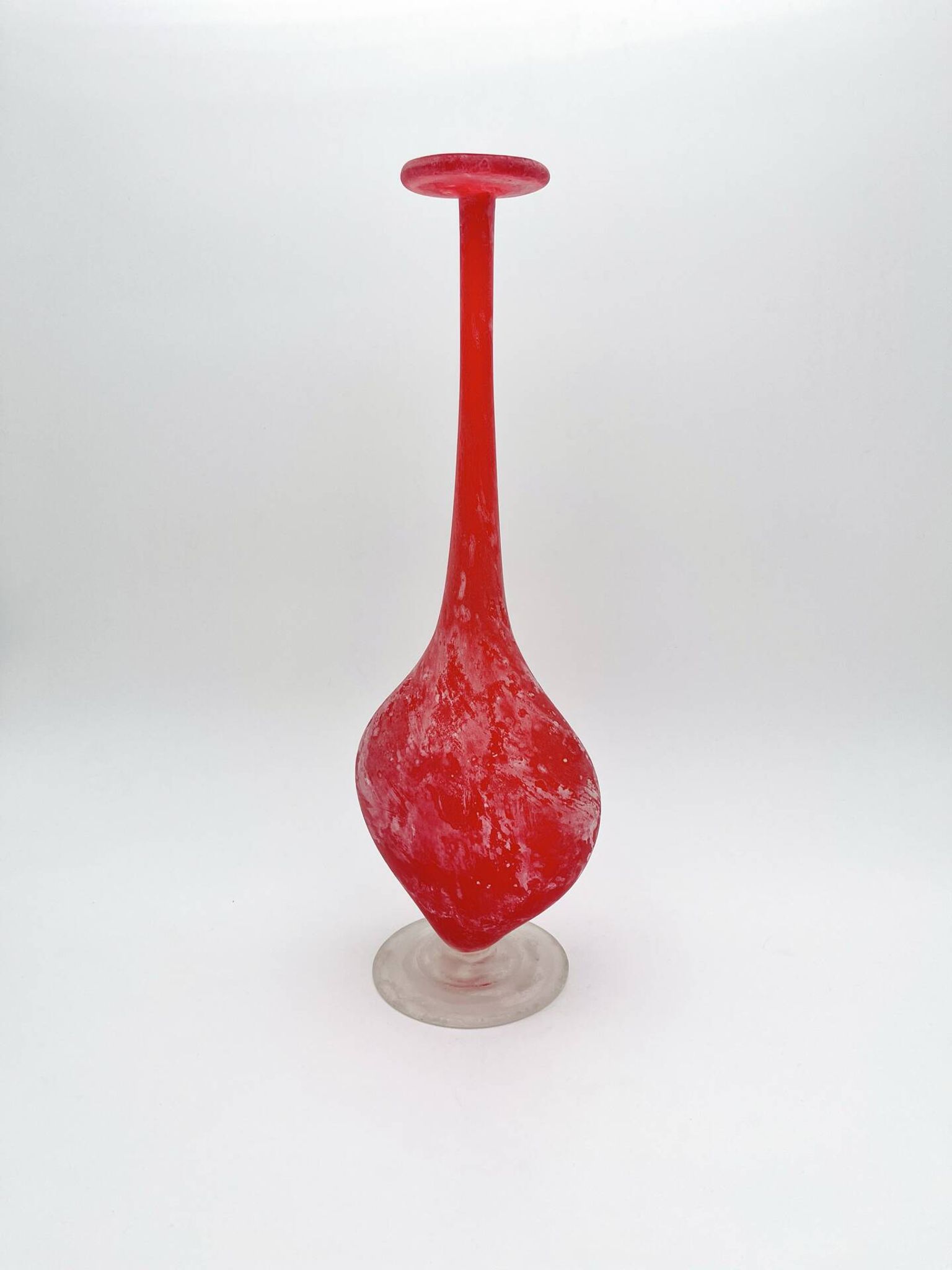 Monumental Vase 44cm - Signed Sandro Frattin - Scavo