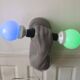 JC Peiré Jean-Claude dumbbell wall light Dumbbell Arm 80s Postmodern Sc