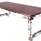 Burmese teak coffee table