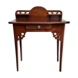 Old small service or side table with its drawer