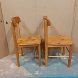 Chaises danoise en pin