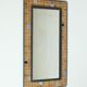 Cast iron and mosaic tiles mirror, 1960s.