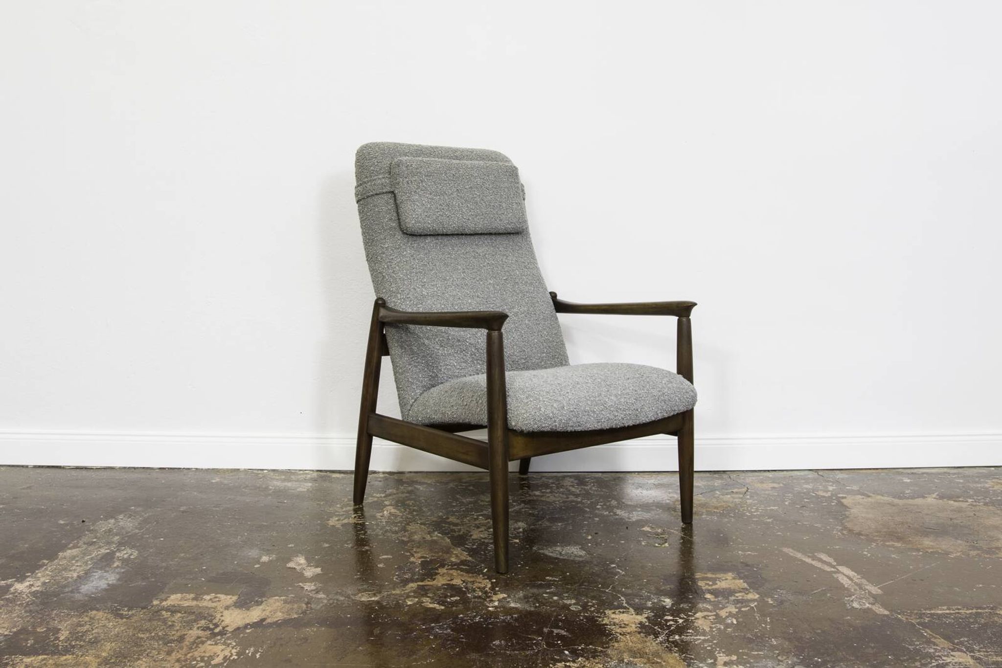 Mid-Century High Back Armchair by Edmund Homa, GFM, Poland, 1960s
