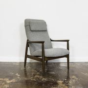 Mid-Century High Back Armchair by Edmund Homa, GFM, Poland, 1960s