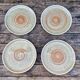 Set of 4 stoneware plates-Manufacture Pornic MBFA-Décor MIA