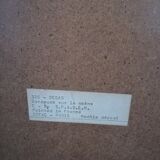 Painting reproduction Degas "Dancer on the stage" SPADEM