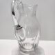 Vintage Transparent Crystal Pitcher Attr. to Baccarat