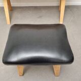 Set of Dutch modern dressing table and stool in birch plywood by Cees Braakman for Pastoe, 1951