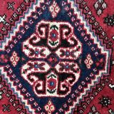 Tapis ancien couloir persan abadeh fait main 107x297cm