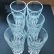 6 elegant and thick Susa glasses of approximately 16 cl