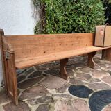 Old church pew, 263 cm