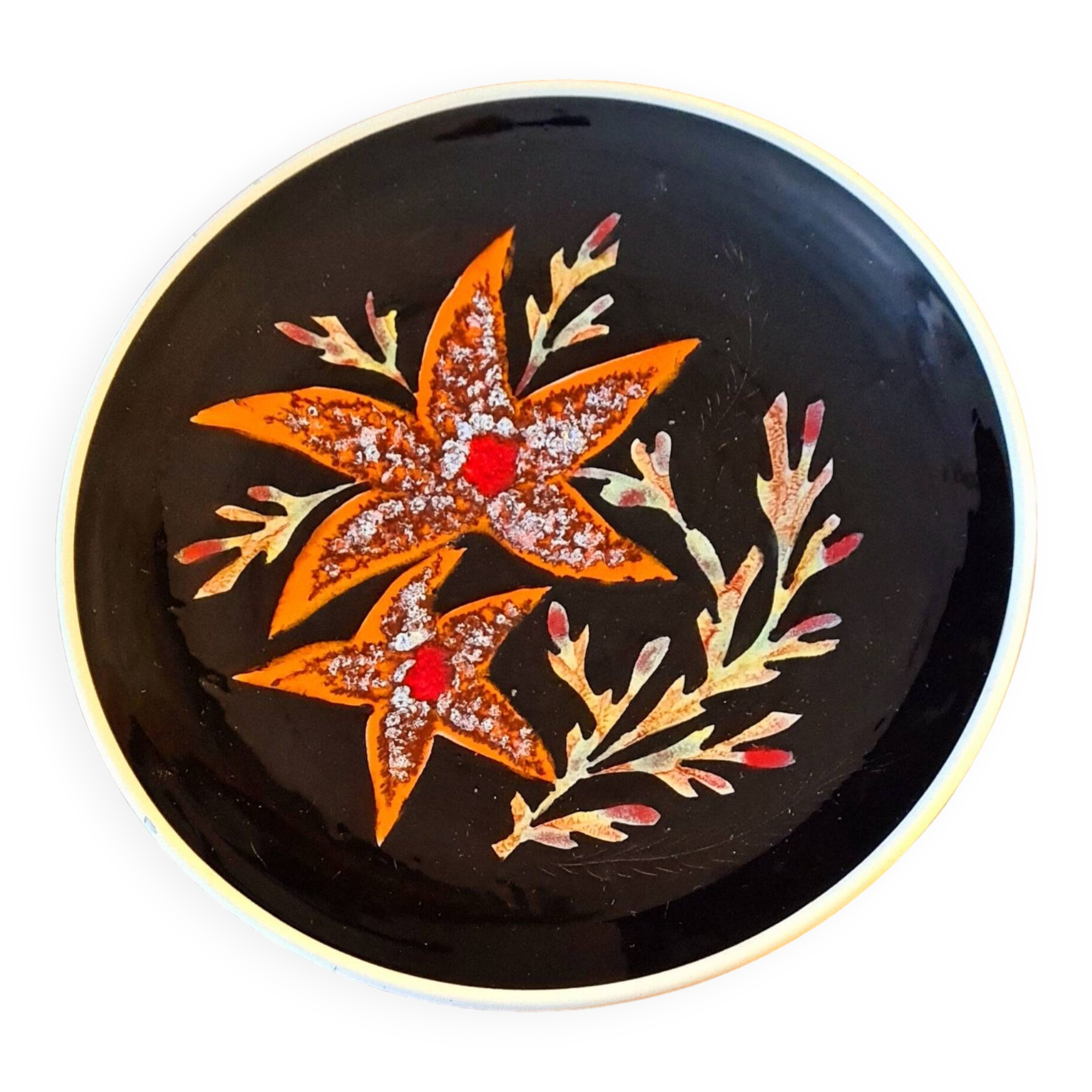 Ceramic starfish dish