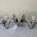 Pair of 60s/70s wall lights