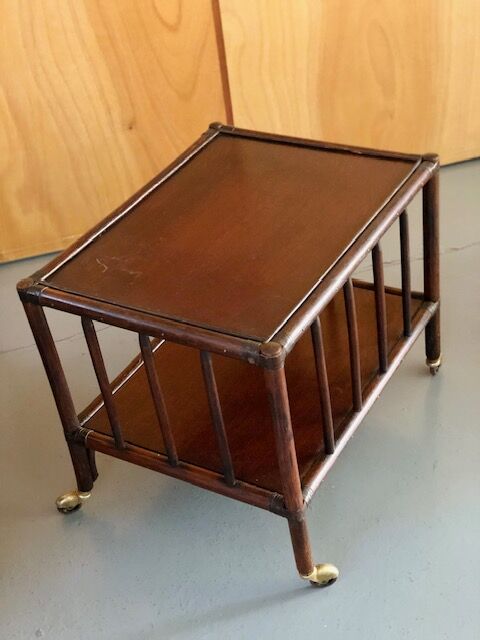 Table basse desserte roulante