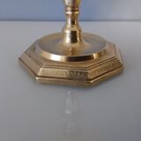 Pair of brass candlesticks