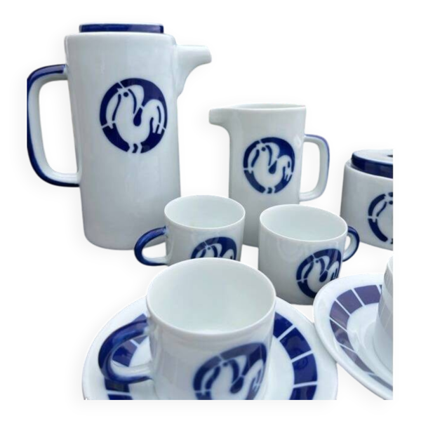 Service  à thé  ou à café en porcelaine de Sargadelos