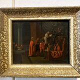 Antiek Religieus Schilderij