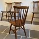 4 chaises de bistrot vintage Baumann