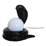 Vintage cobra snake lamp