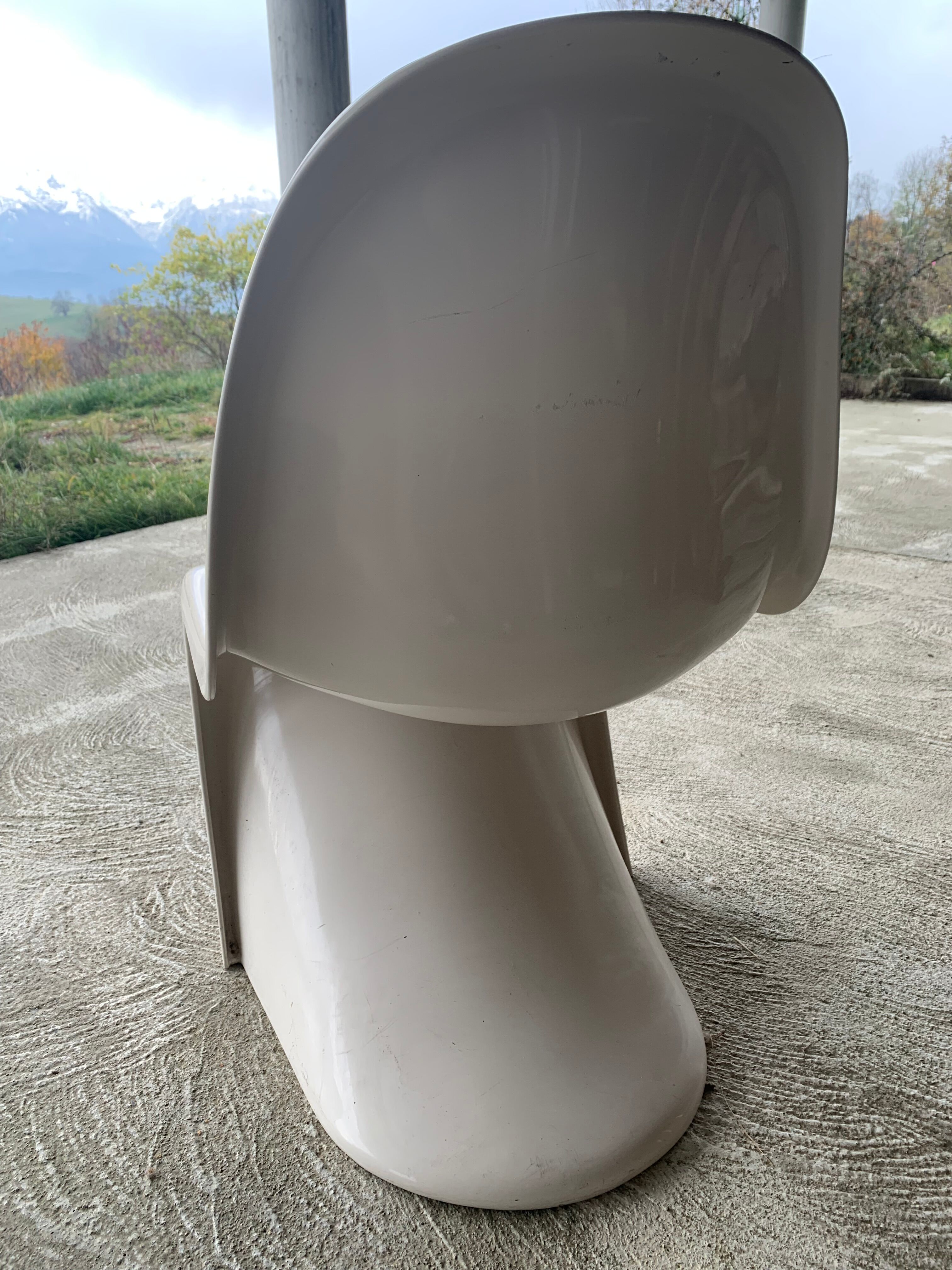 Chaises S Verner Panton - Herman Miller - Fehlbaum Production