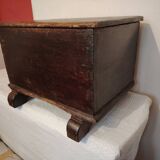 solid oak chest
