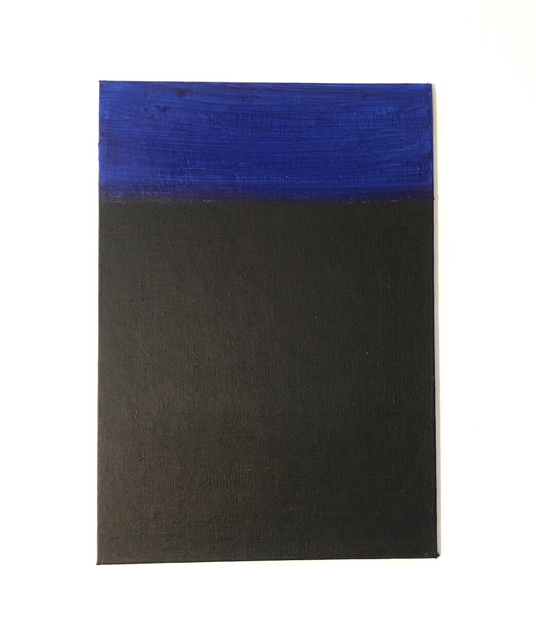 Abstract Blue Table