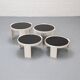 Tables gigognes Cassina 780/783 Gianfranco Frattini années 1970