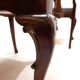 Lot de 5 chaises de salle à manger en acajou de style Reine Anne, 1920