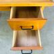 1950s wooden desk reconstruction, vintage