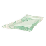 Solid crystal ashtray Fontana Arte Italy 1950s