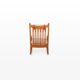 Fauteuil à bascule conçu par Hans Olsen pour Juul Kristensen, Danemark, années 1960