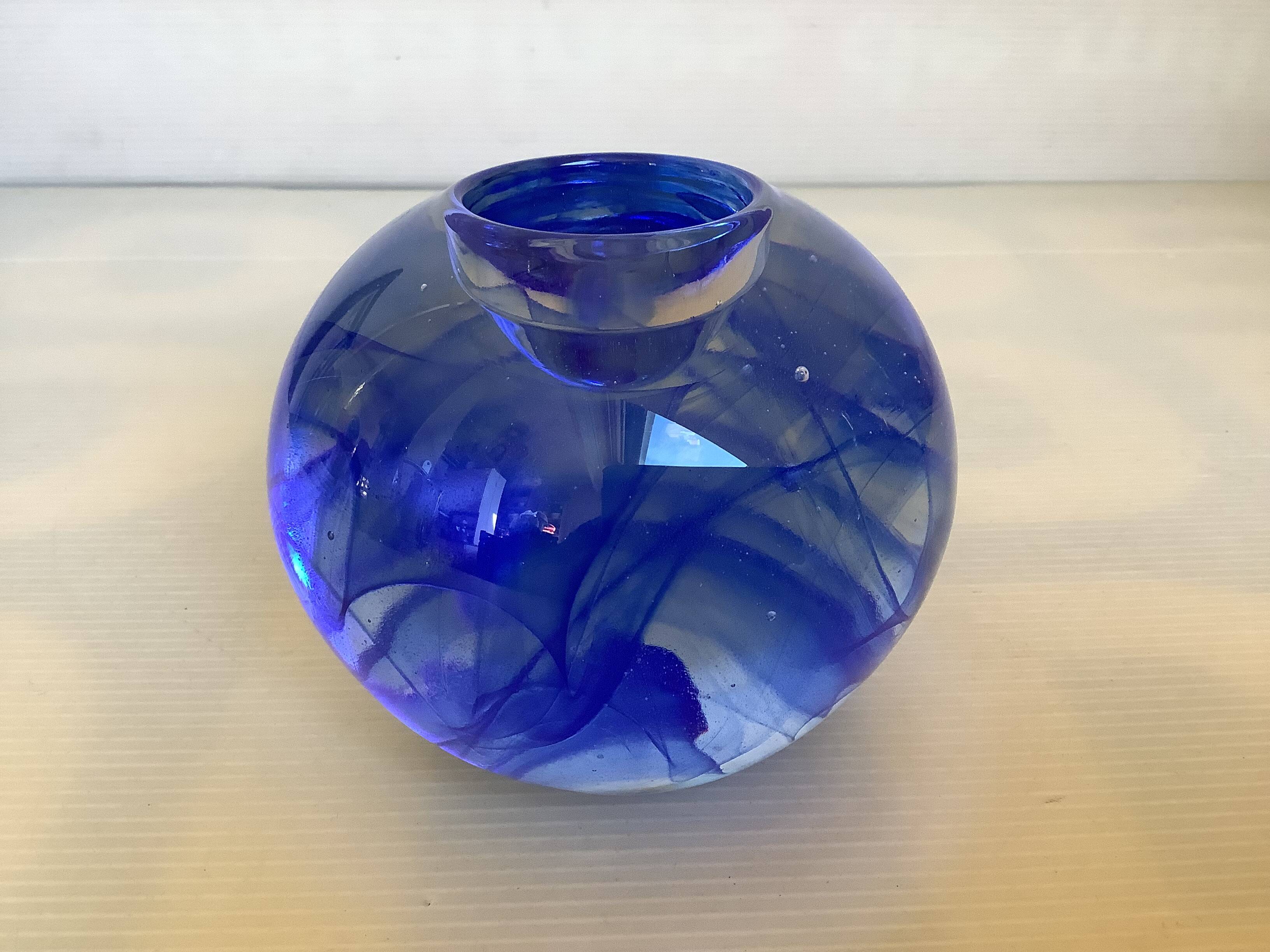 Kosta Boda Sulphide Style Candle Holder