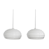 Hand blown Verner Panton Lamps by Holmegaard