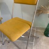 Pair of vintage folding chairs
