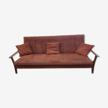 Three-seater sofa bed