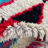 Vintage azilal berber carpet 75x180 cm