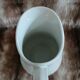 2 antique pitchers in white earthenware