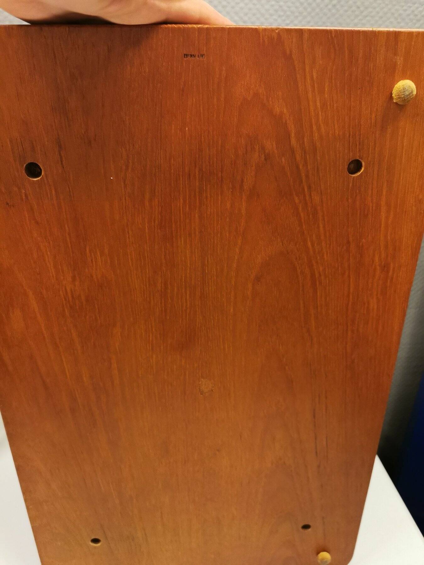 Cutting table in solid teak, from ESA teak Denmark, 1960-1970.