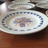 Longwy antique plates