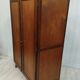 Vintage compass feet cabinet