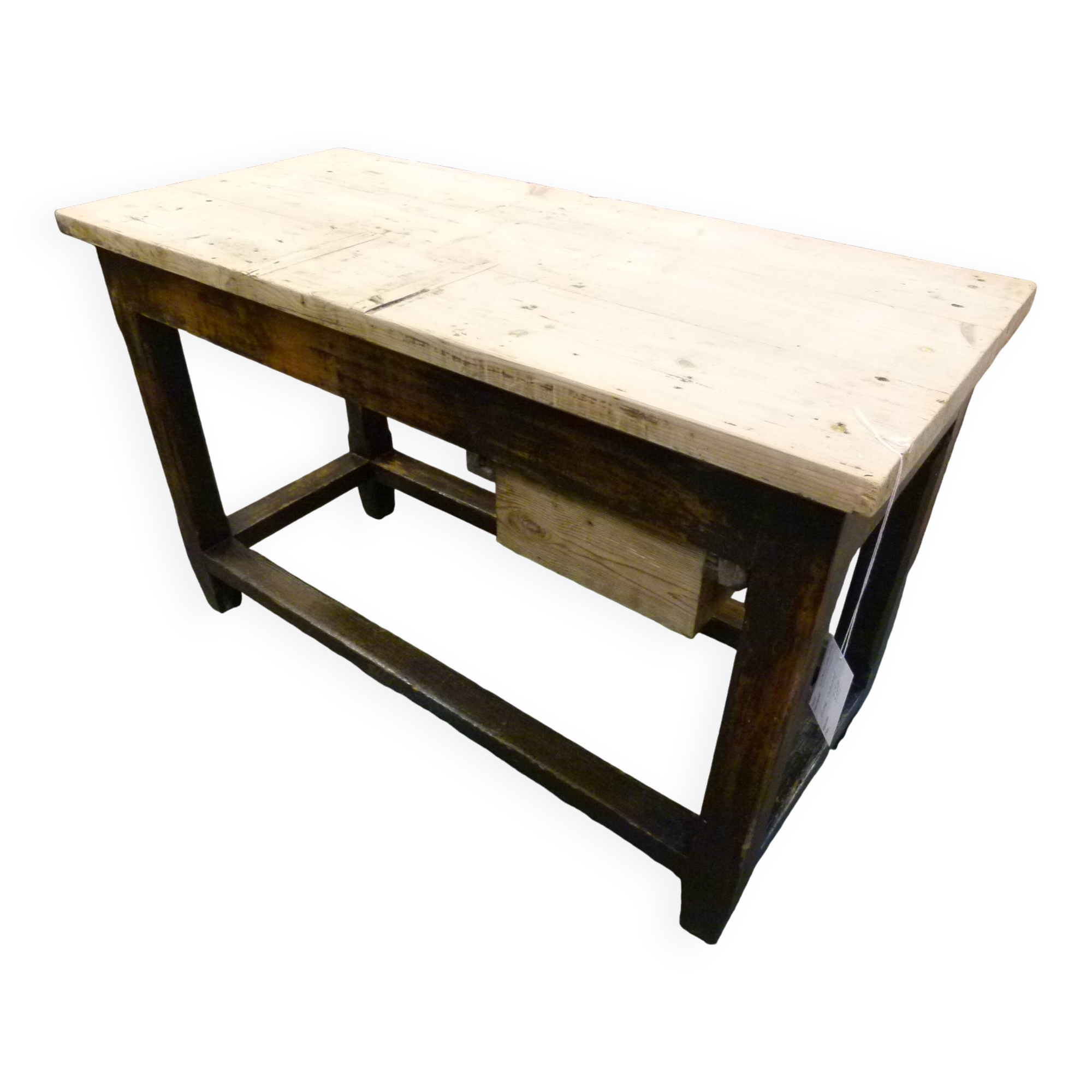 20th century solid wood industrial furniture