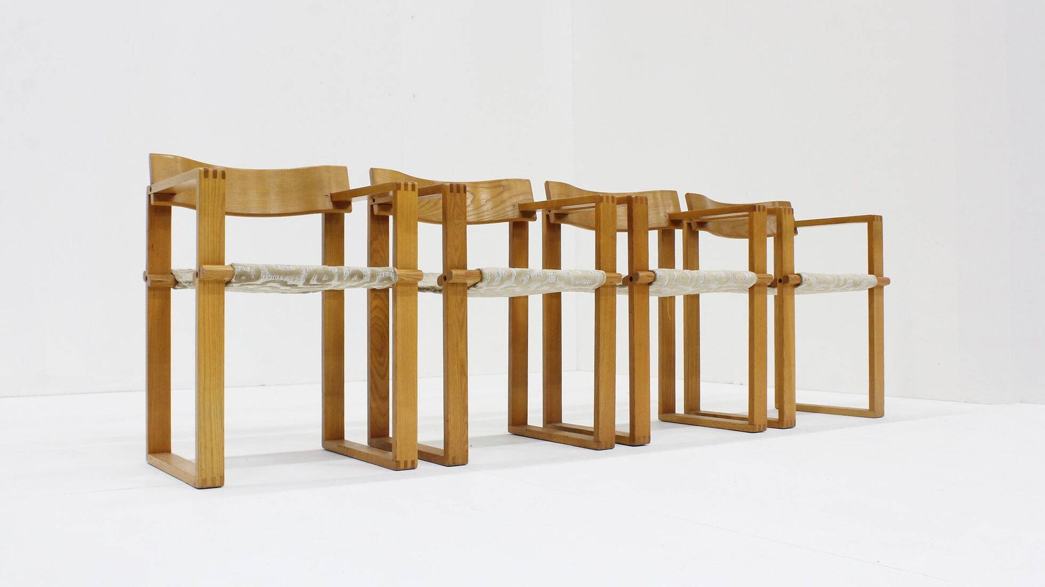 Vintage dining chairs by Ate van Apeldoorn, set of 4