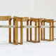 Vintage dining chairs by Ate van Apeldoorn, set of 4
