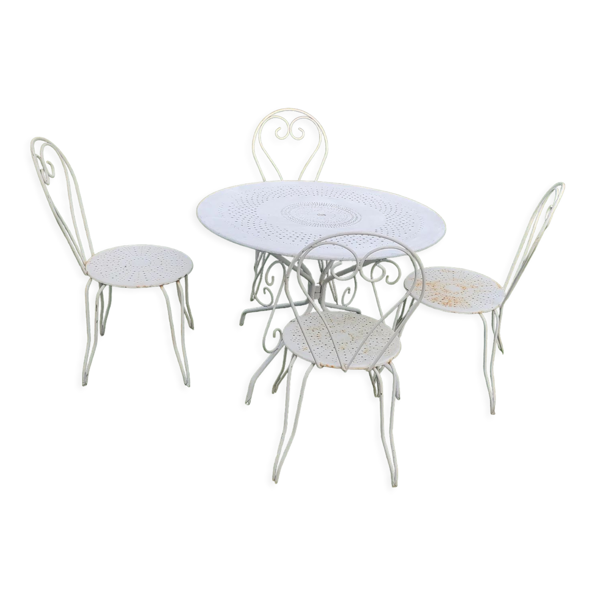 Garden furniture iron