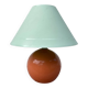 Two-tone ceramic bedside lamp 1980