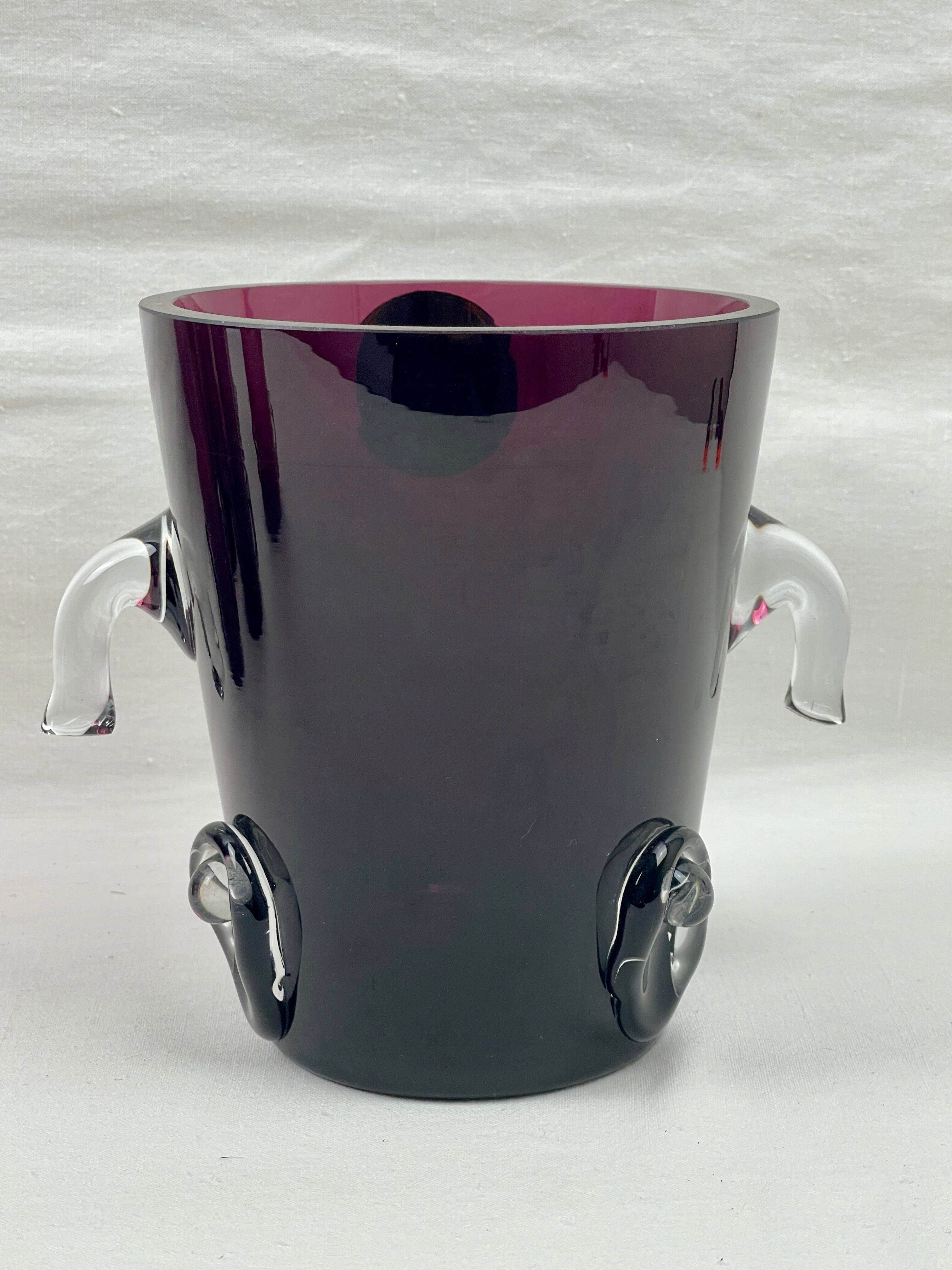 Orange glasses, long drink and purple ice bucket Rotterdam Fantasy