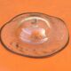 Fruit cup Vintage Design / Atypical shape Blown glass Art glassware
